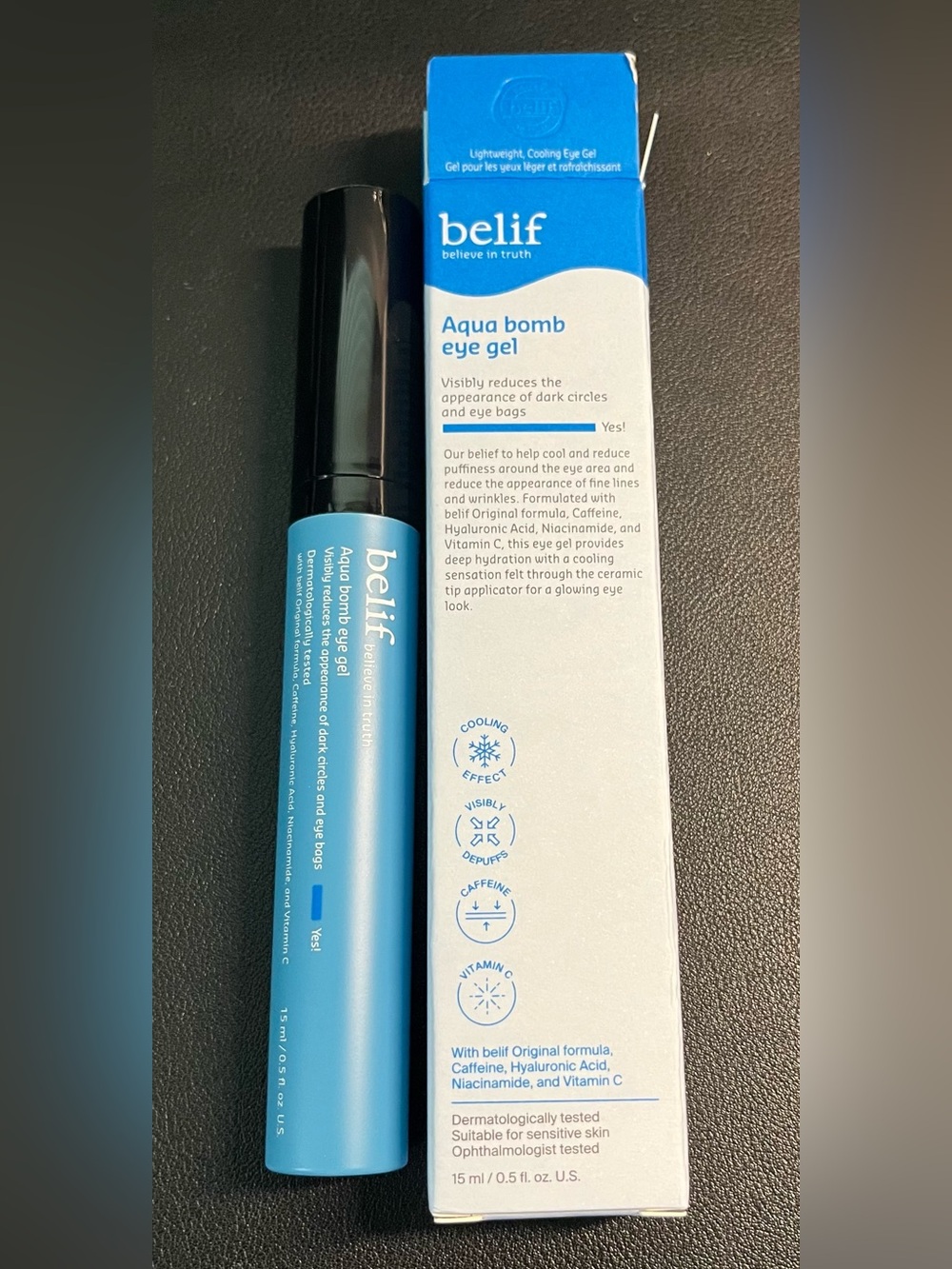 belif Aqua Bomb Eye Gel - NIB - Full Sized